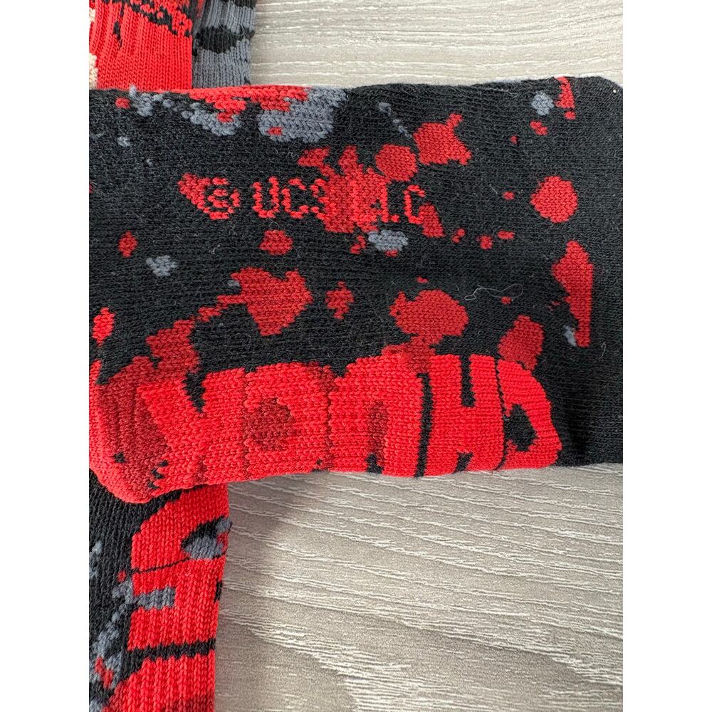 Chucky Men's Halloween Horror Socks- 2 Pairs- One NWT- Other NWOT - Picture 3 of 4